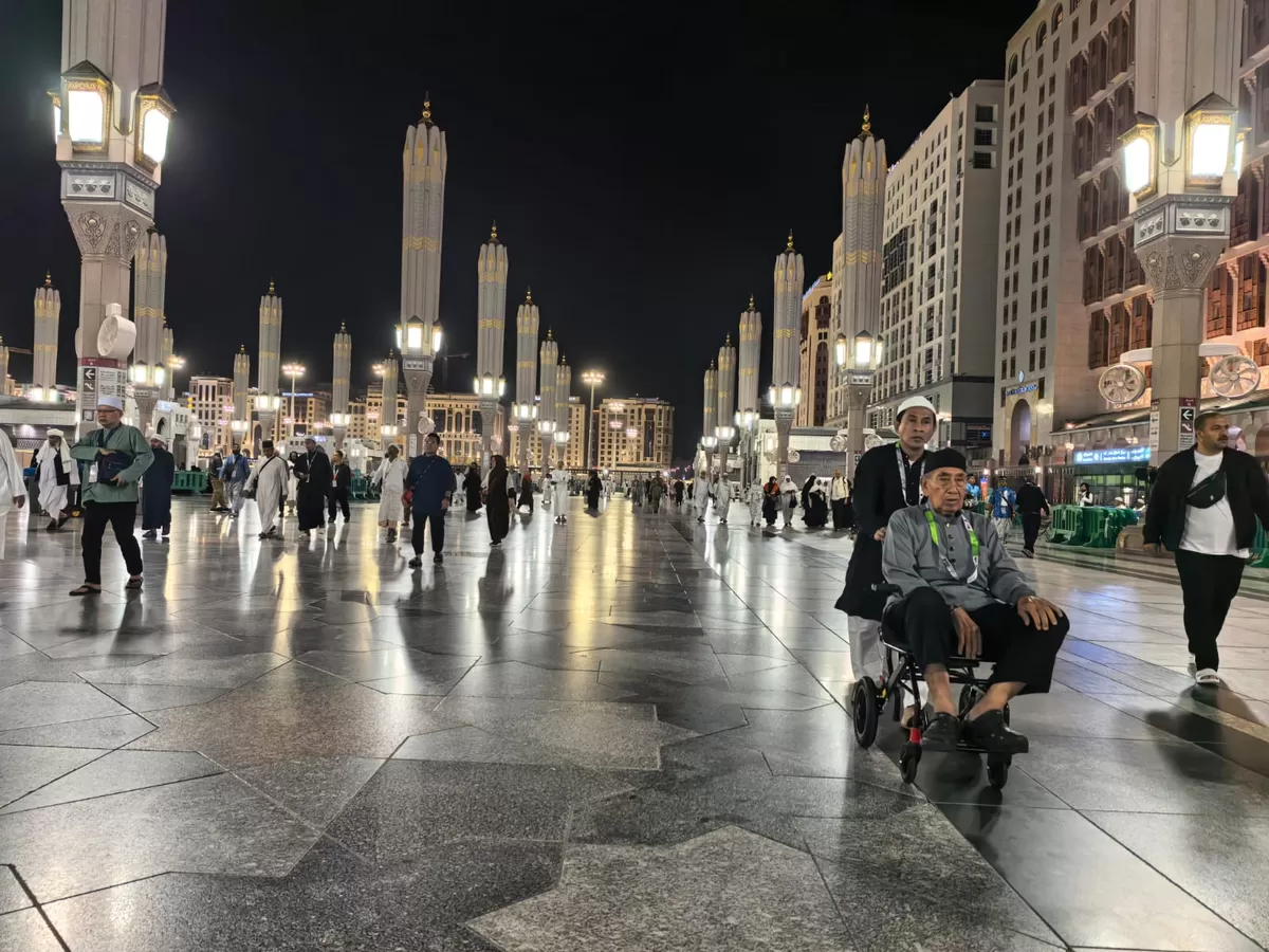 Masjid Nabawi, Madinah, Arab Saudi. (f: Ist)