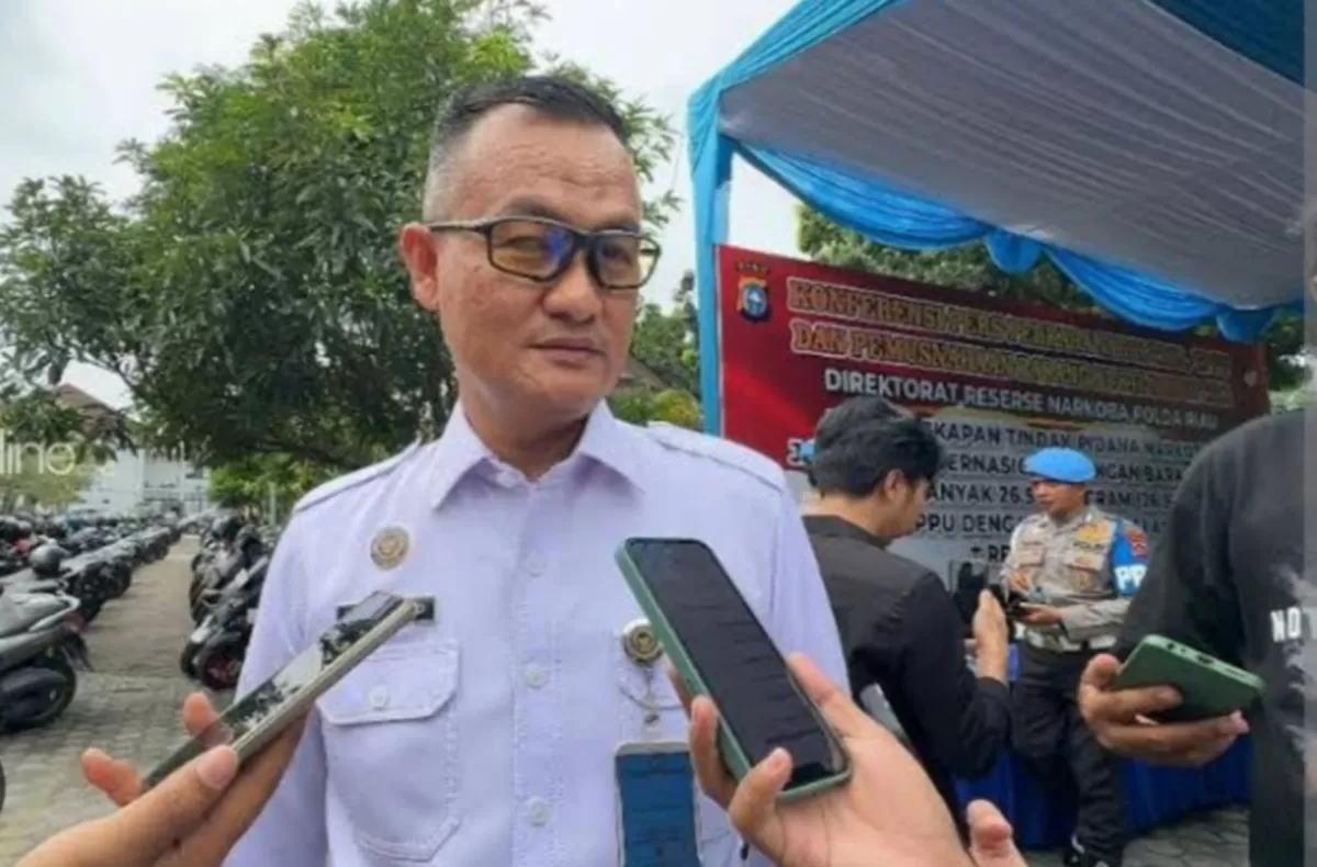 Yuniarto, Kepala Lapas Kelas IIA Pekanbaru. (f: istimewa)
