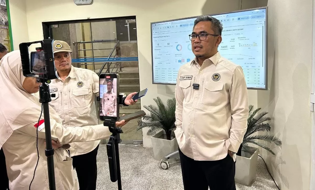 Syarif Rahman, Kasi Transportasi PPIH Daker Makkah. (f: Ist)