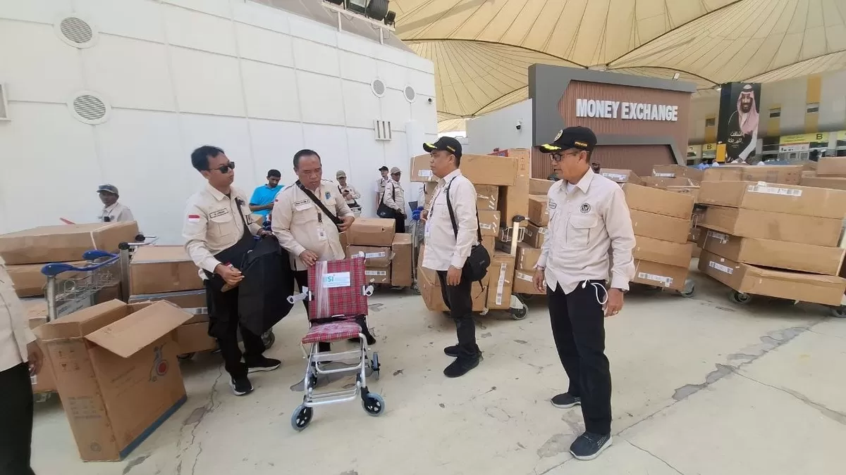 Penambahan 300 unit kursi roda baru guna menunjang mobilitas jemaah. (f: Ist)