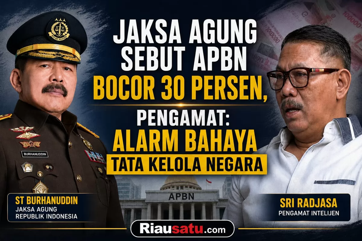 Jaksa Agung Sebut APBN Bocor 30 Persen, Pengamat: Alarm Bahaya Tata Kelola Negara.