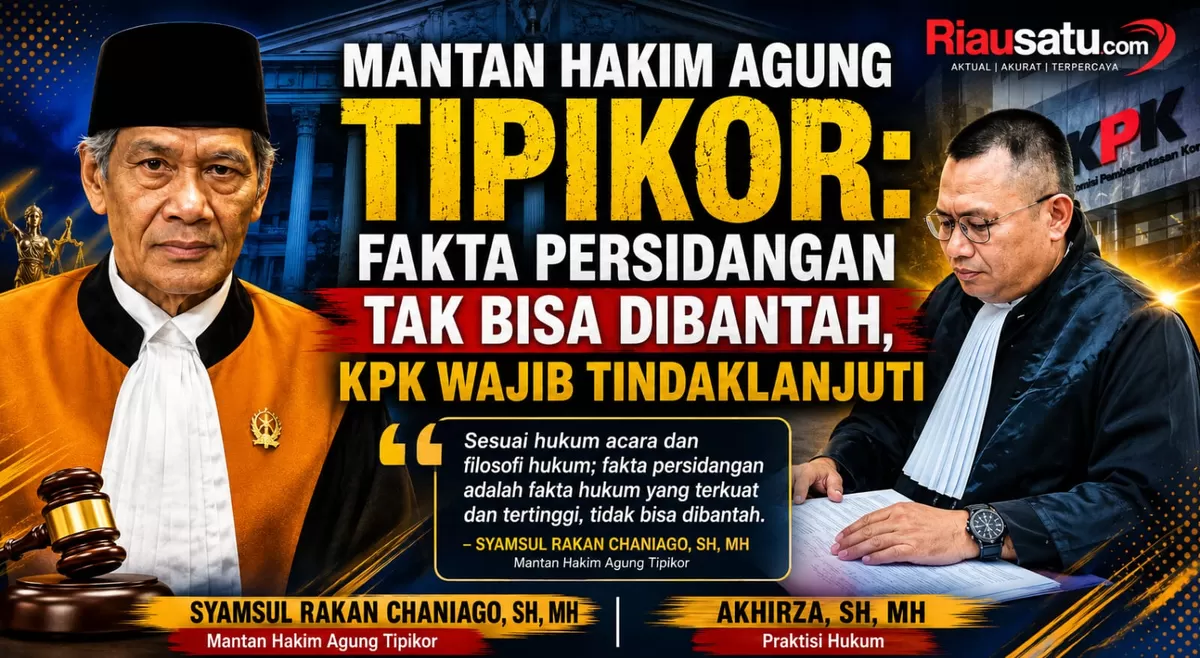 Mantan Hakim Agung Tipikor: Fakta Persidangan Tak Bisa Dibantah, KPK Wajib Tindaklanjuti.