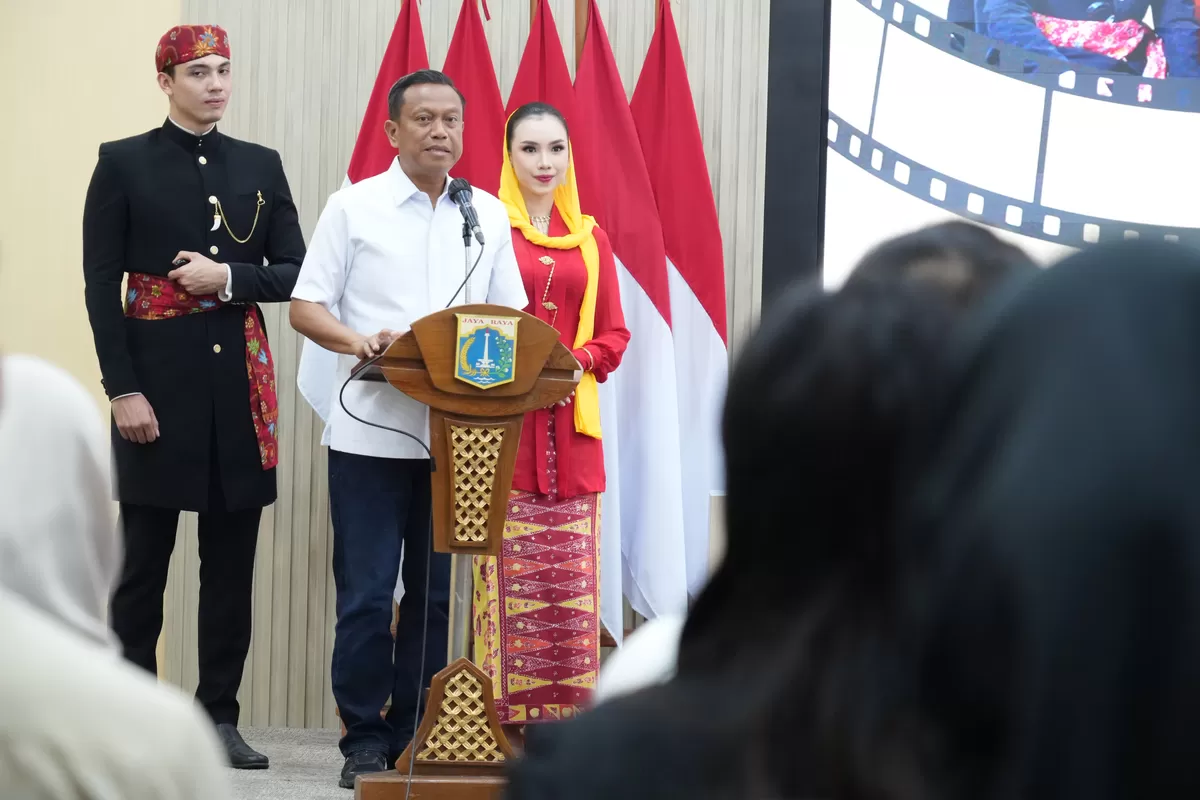 Wali Kota Administrasi Jakarta Timur, Munjirin, secara resmi membuka tahapan Pemilihan Abang None Jakarta Timur 2026 di Ruang Sri Gunting (Ruang Pola), Kantor Wali Kota Administrasi Jakarta Timur, Sabtu (6/6/2026). (f: Ist)