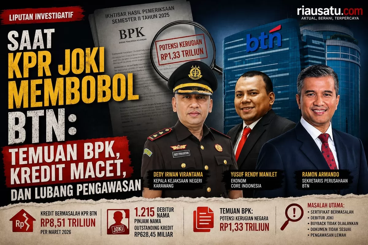 Saat KPR Joki Membobol BTN: Temuan BPK, Kredit Macet, dan Lubang Pengawasan.