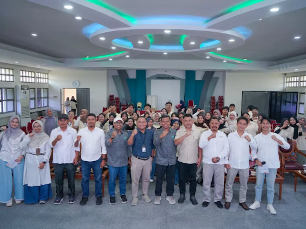 PCR dan SPS Riau menandatangani MoU tentang pengembangan kurikulum, program magang, serta keterlibatan praktisi industri sebagai dosen dan instruktur kejuruan, Senin (8/6/2026). (f: Ist)