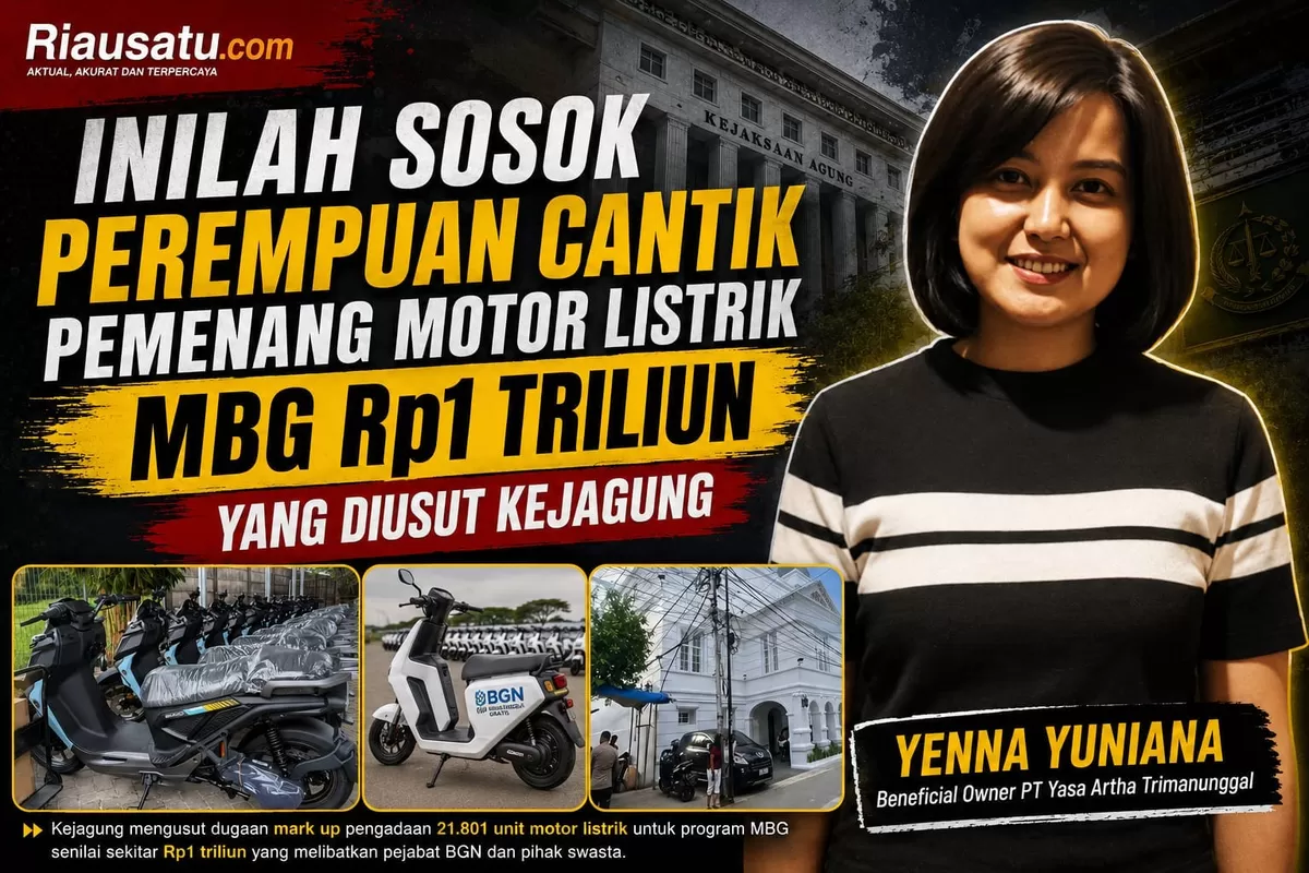 Inilah Sosok Perempuan Cantik Pemenang Motor Listrik MBG Rp1 Triliun yang Diusut Kejagung.
