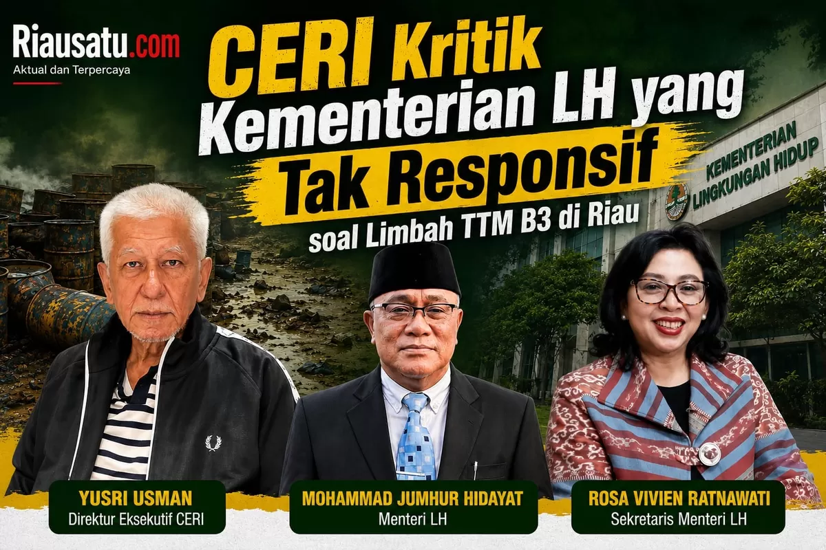 CERI Kritik Kementerian LH yang Tak Responsif soal Limbah TTM B3 warisan Chevron di Blok Rokan, Riau.