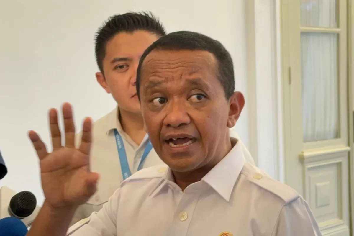 Menteri ESDM, Bahlil Lahadalia. (f: kompas.com)