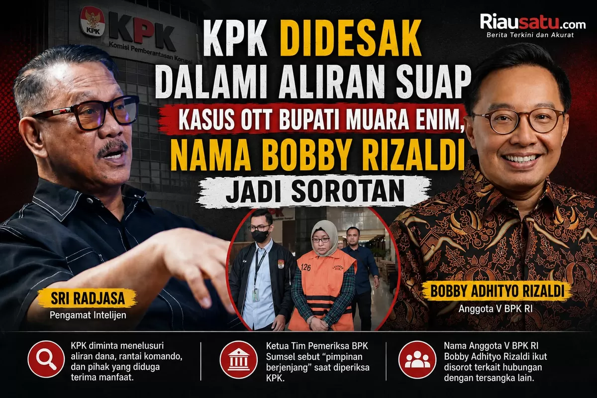 KPK Didesak Dalami Aliran Suap Kasus OTT Bupati Muara Enim, Nama Bobby Rizaldi Jadi Sorotan.