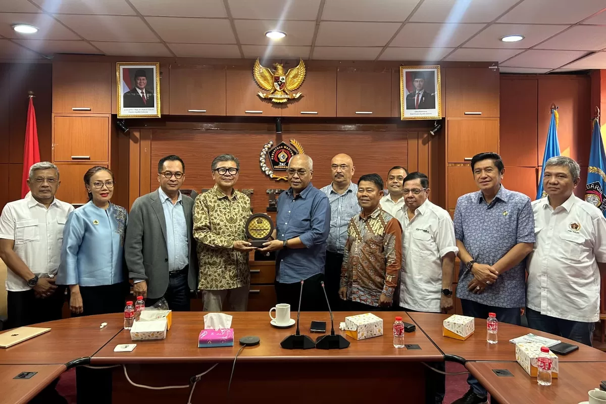 AFPI melakukan audiensi dengan PWI. (f: Ist)
