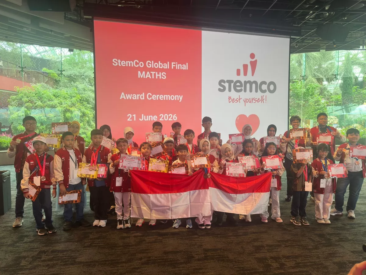 Indonesia juara umum STEMCO 2026. (f: Ist)