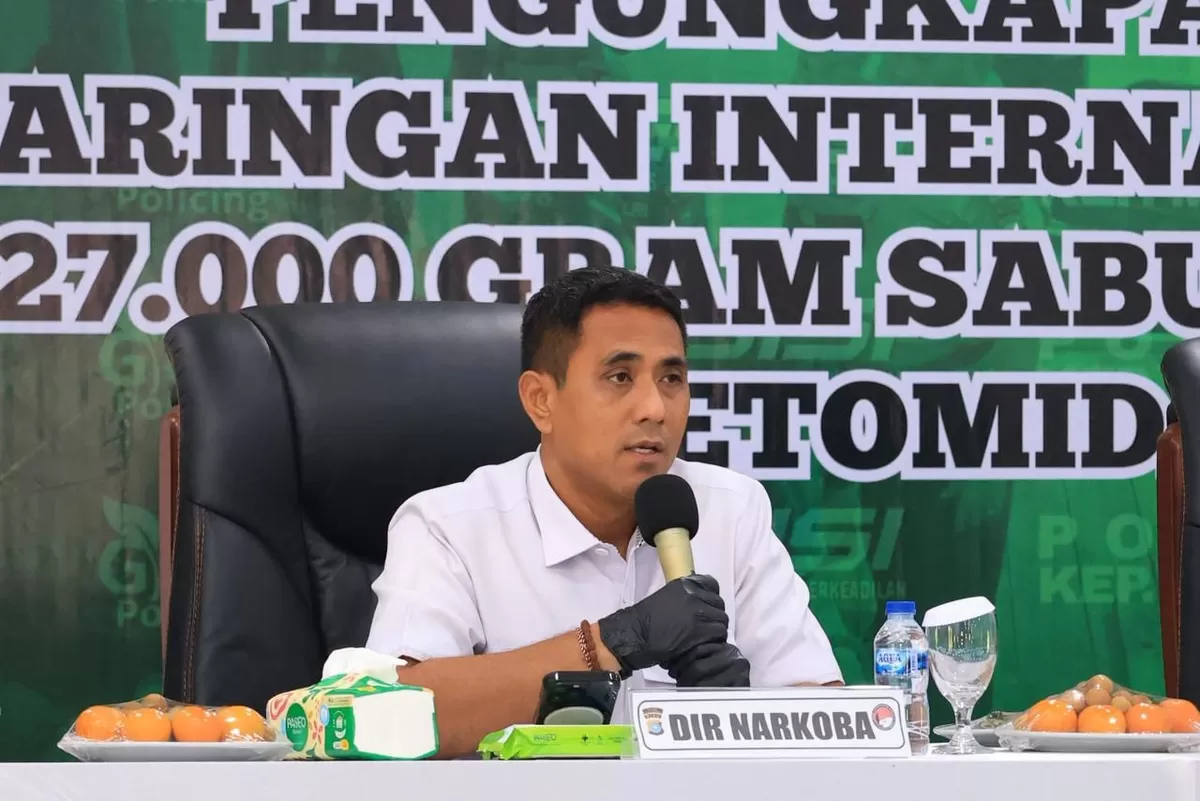 Diresnarkoba Polda Riau Kombes Pol Putu Yudha Prawira.