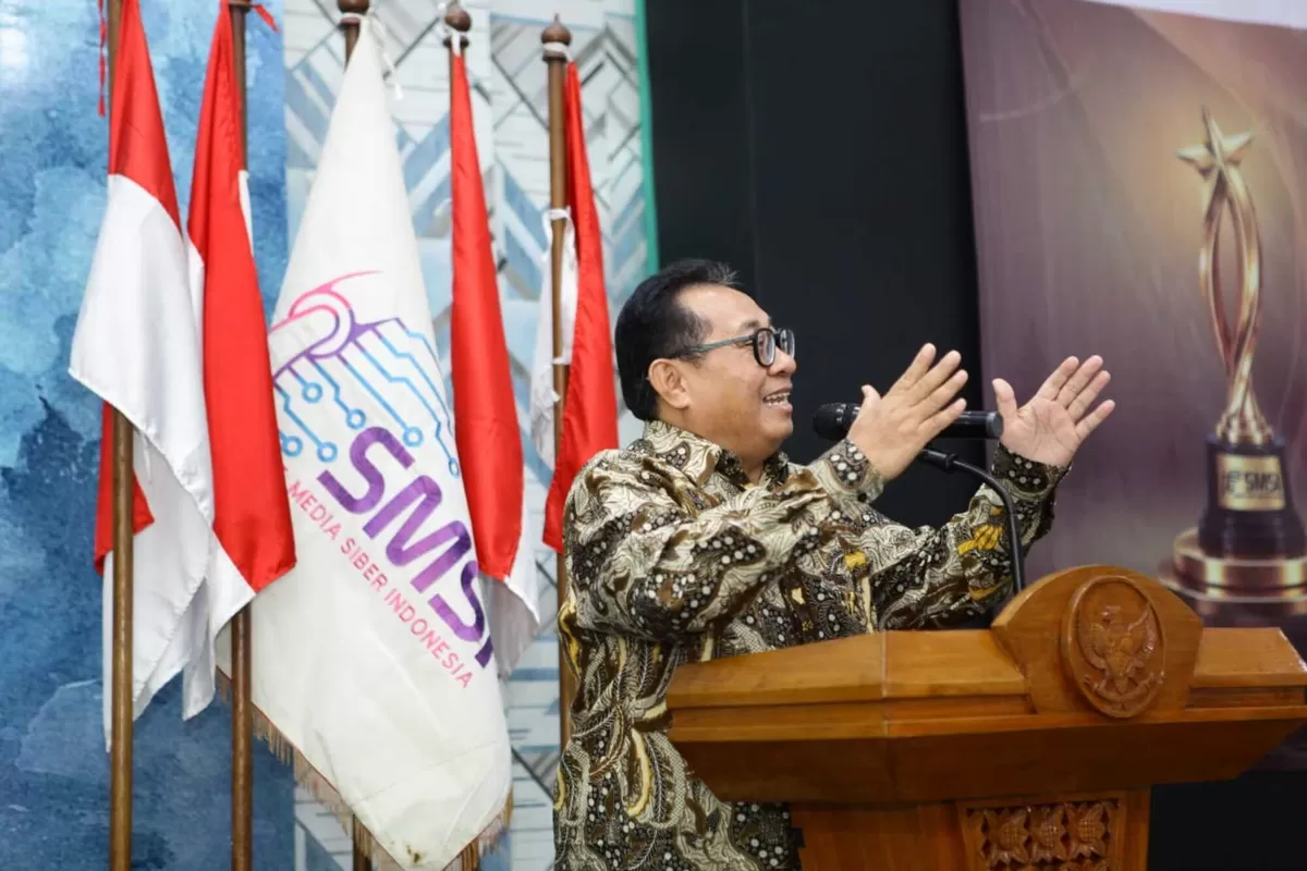 Ketua Umum SMSI, Firdaus. (f: Ist)