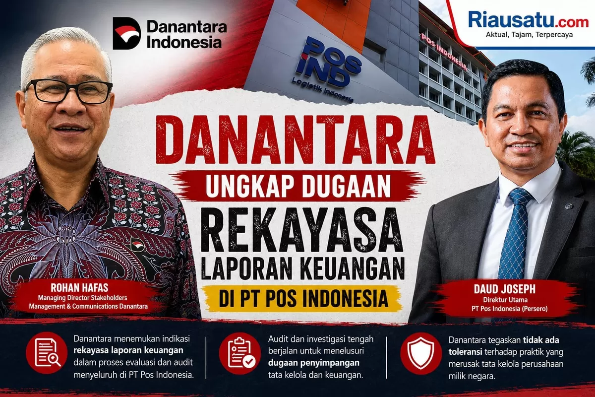 Danantara Ungkap Dugaan Rekayasa Laporan Keuangan di PT Pos Indonesia.