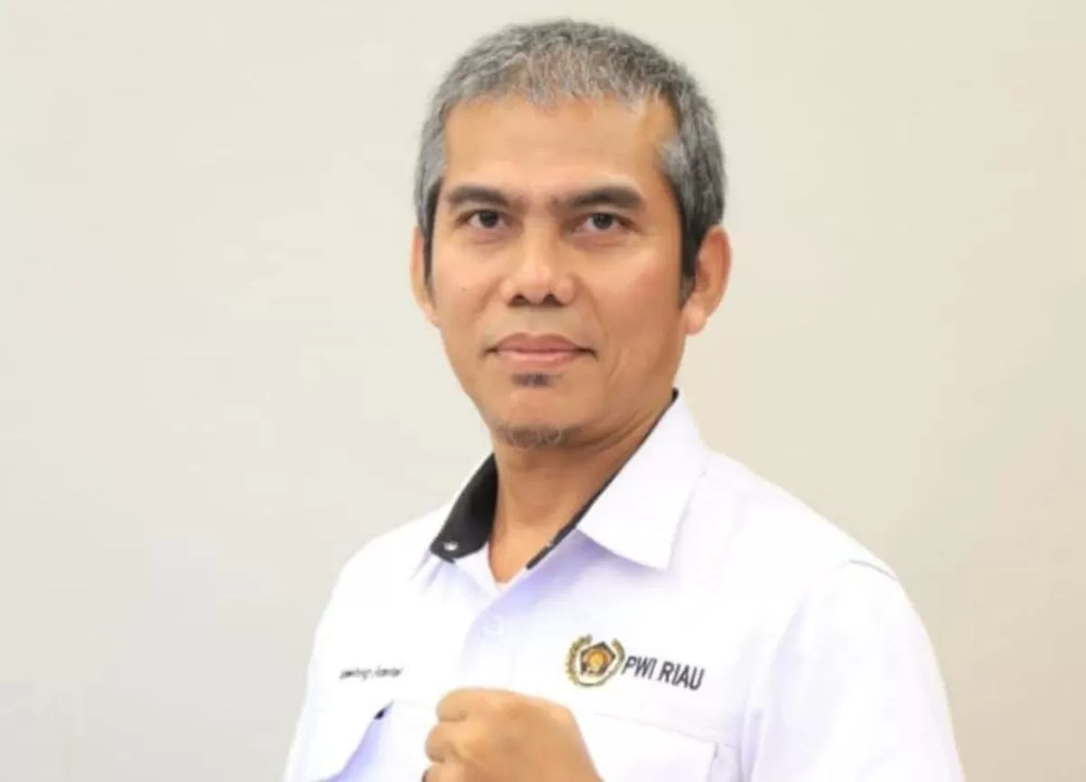 Wakil Ketua Bidang Organisasi PWI Riau, Bambang Irawan Syahputra. (f: Ist)