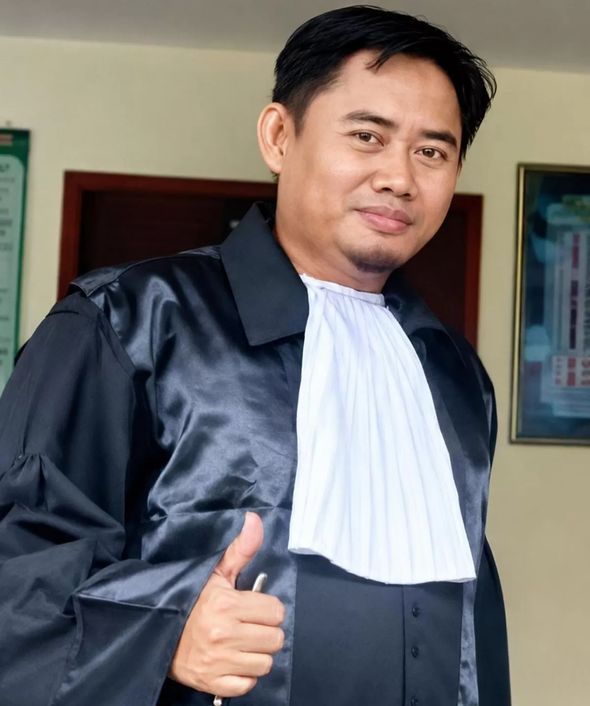 Kuasa hukum pelapor, Muhammad Naufal Taftazani, S.H. (f: Ist)