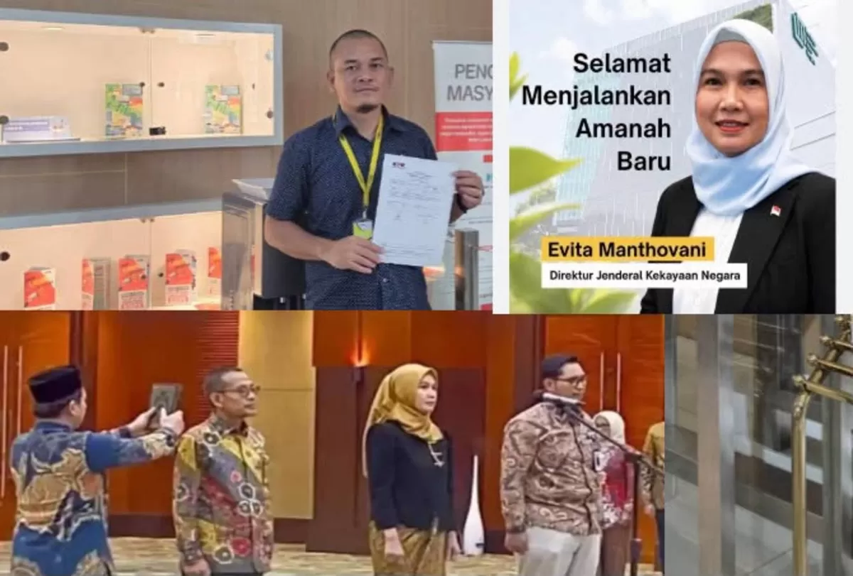 Pernah Dilaporkan ke KPK, DJkN Evita Manthovani Evaluasi Kebijakan Rionald Silaban. (f: Ist)