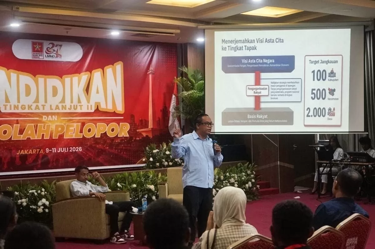 Deputi Bidang Tani Pimpinan Pusat STN, Rinaldi, didaulat menjadi Koordinator Umum Sekretariat Bersama Akselerasi Program Strategis Nasional STN-LMND. (f: istimewa)
