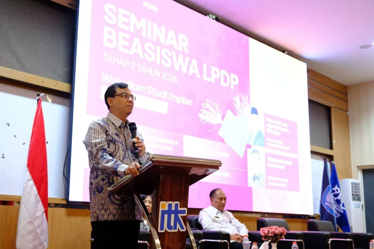 Direktur Keuangan dan Umum LPDP, Albertus Kurniadi Hendartono. (f: kompas.com)
