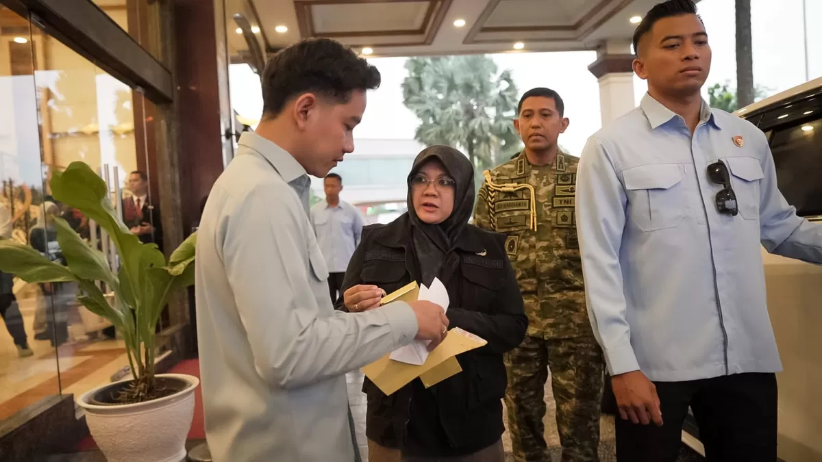 Bupati Siak Afni Zulkifli menemui Wapres Gibran Rakabuming Raka. (f: Ist)