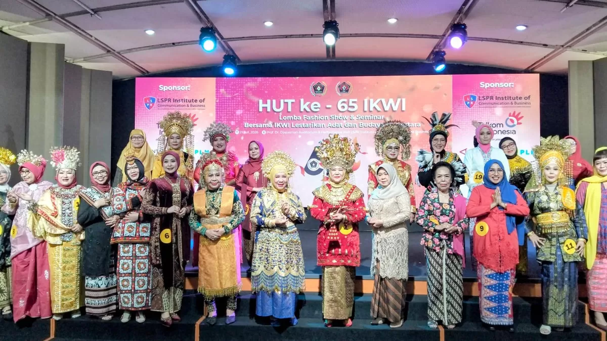 HUT Ke-65 IKWI, Budaya Nusantara Jadi Perekat Solidaritas Keluarga Pers.