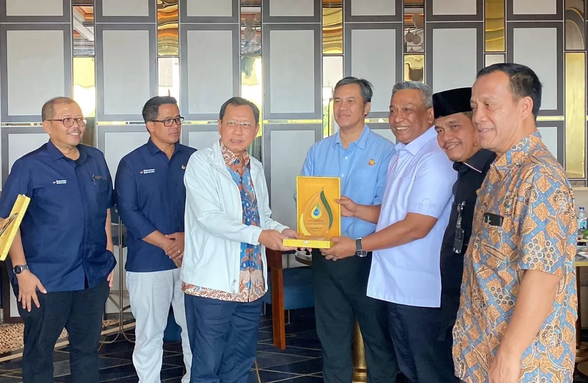 Rangkaian kunjungan kerja Direksi PT Agrinas di Riau. (f: Ist)