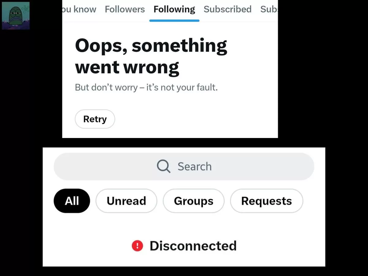 Twitter X Down Global Malam Ini, Ribuan Pengguna Disambut Error ...