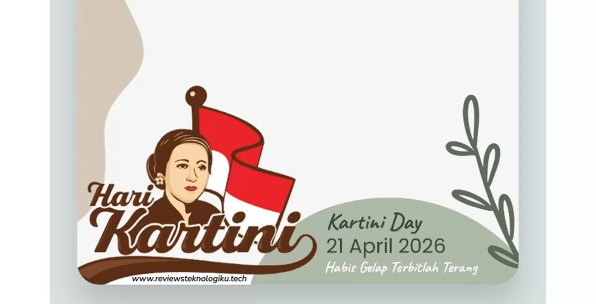 kartini (Twibbonize/@reviewsteknologiku.tech)