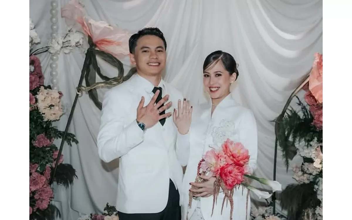 Adhisty Zara akhirnya resmi menikah dengan Tsaqib. (Instagram/@zaraadhsty)