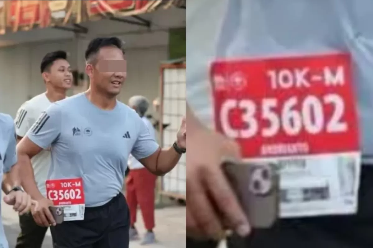 Even Jogja Marathon yang viral (Threads/@stefekky_)