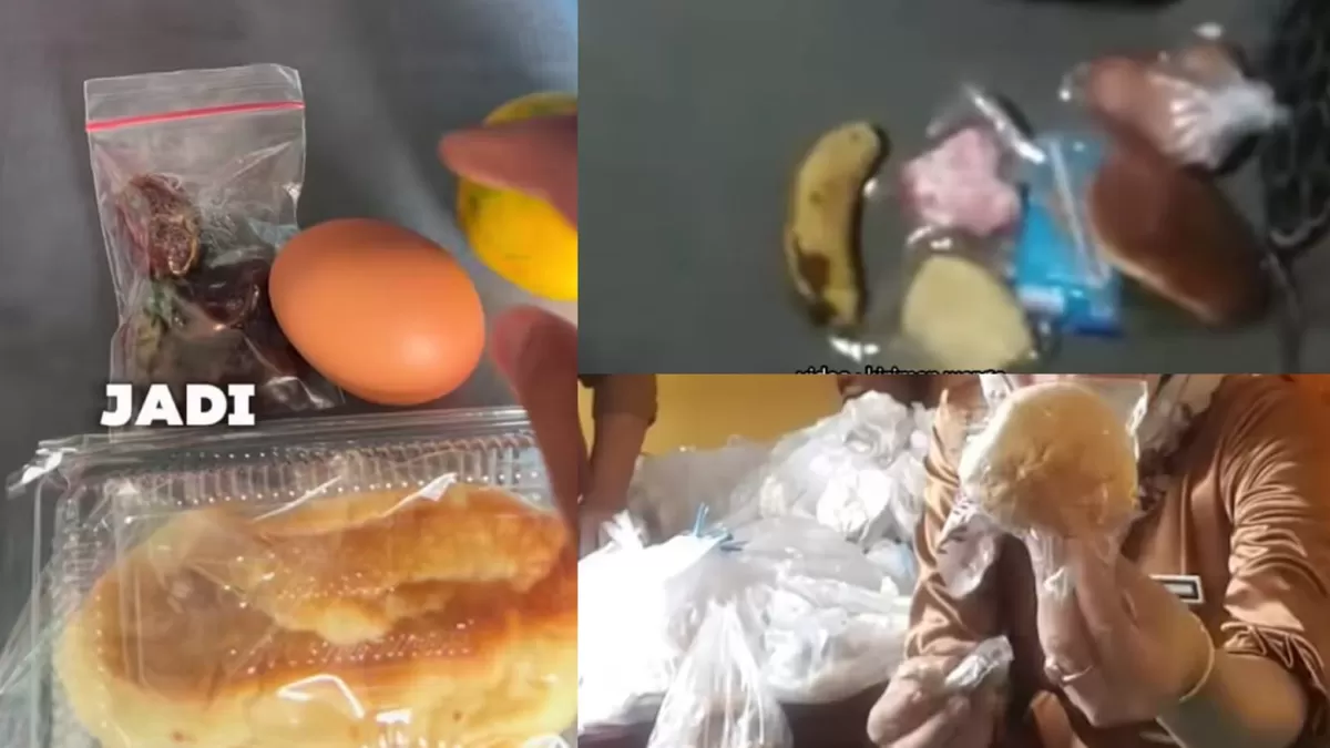 Sorotan pada menu MBG di hari pertama sekolah saat Ramadan yang tengah ramai di media sosial. (Instagram/andreli_48 - septiantono)