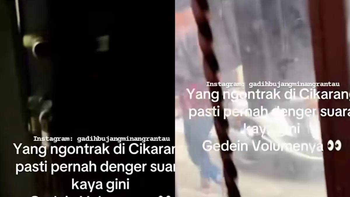 Warga Cikarang keluhkan orang yang sering mengetuk pintu rumahnya dan meminta sejumlah uang. (Instagram/gadihbujangminangrantau)