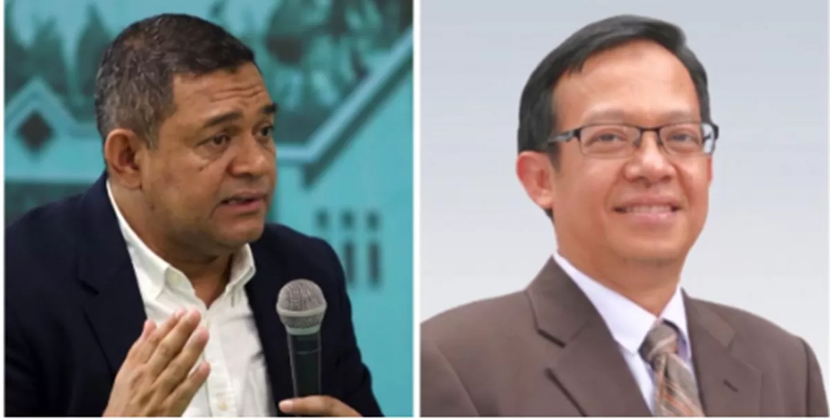 Pakar Hukum Tata Negara UMI Fahri Bachmid (kiri) dan Ekonom UI Vid Adrison menyoroti pentingnya evaluasi metodologi audit BPKP serta kepatuhan terhadap Putusan MK No. 28/PUU-XXIV/2026. 