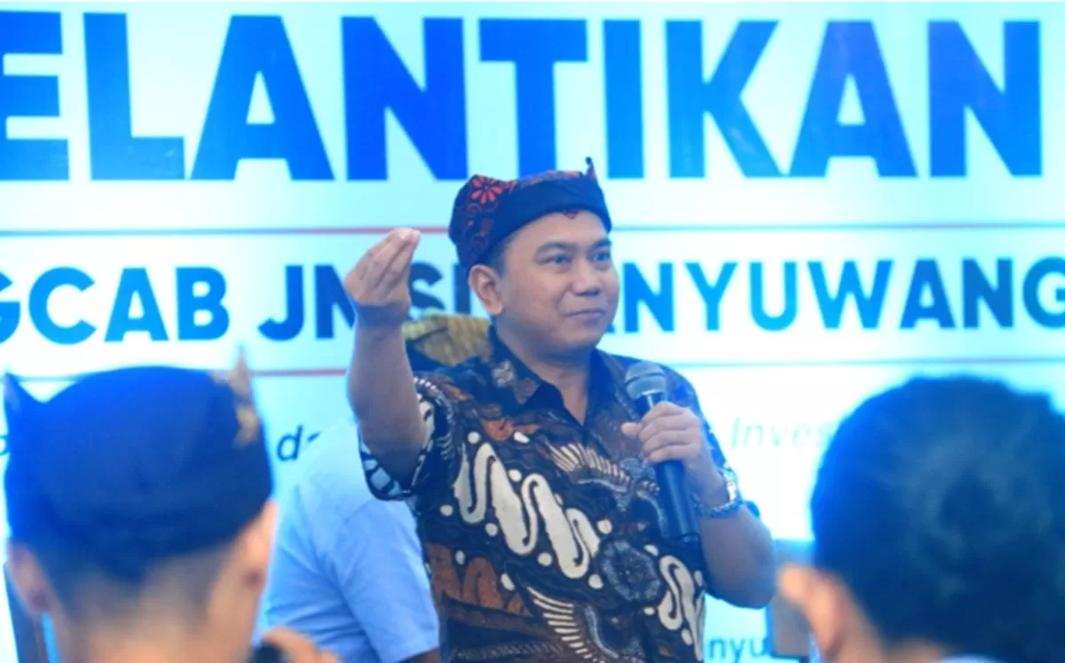 CEO Promedia Grup Agus Sulistriyono mengajak media membangun ekosistem digital dan beradaptasi dengan AI agar tetap relevan di era digital. (Dok. Promedia)