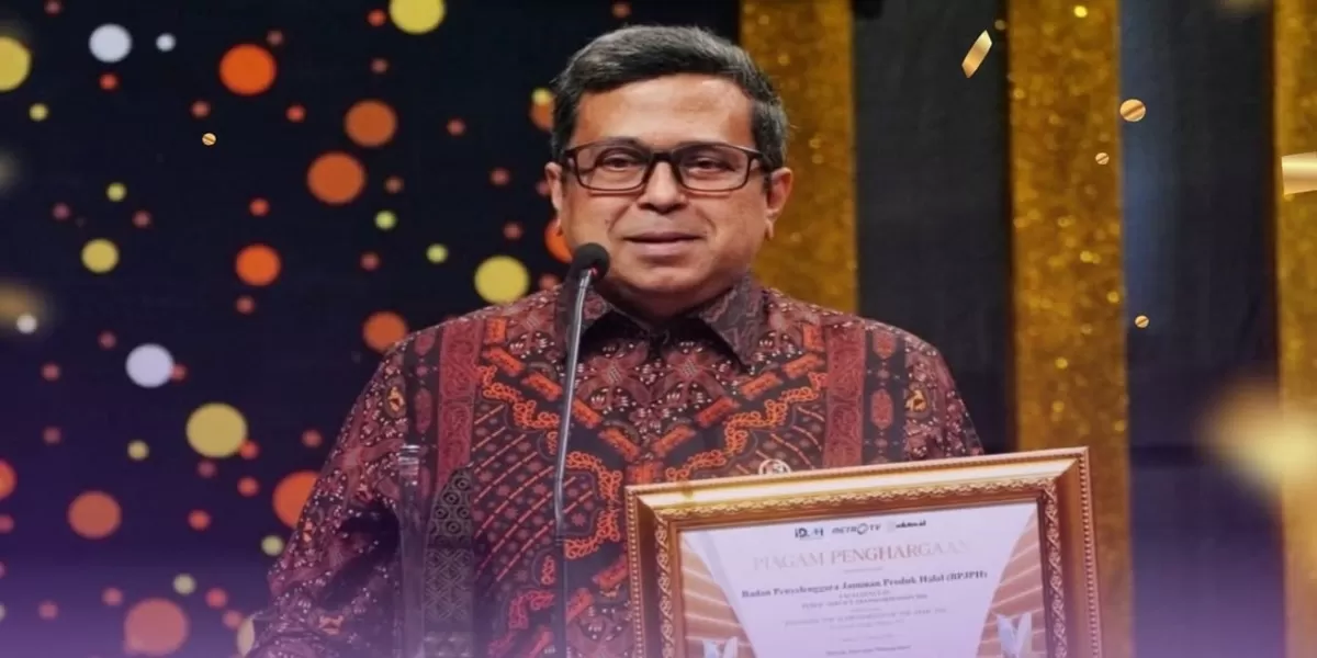 Kepala BPJPH Ahmad Haikal Hasan (Babe Haikal) memastikan setiap produk Amerika Serikat (AS) yang masuk Indonesia memiliki dua label halal sekaligus. (Kalimantansatu.com/Dok. BPJPH)