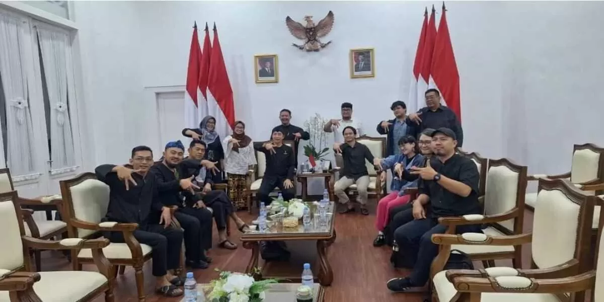 Pertemuan REKA Bogor dengan Wali Kota Bogor, Dedie A. Rachim. (Kalimantansatu.com/Dok. IST)