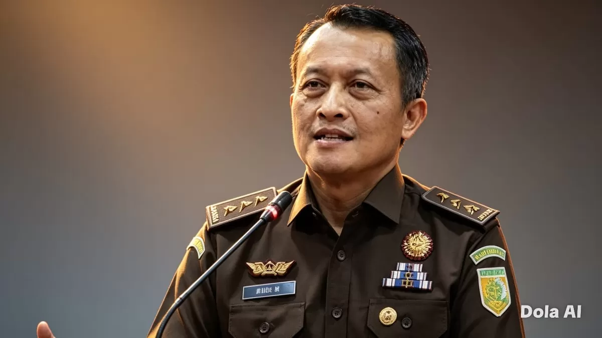 Rudi Margono dipercaya menjaga keberlanjutan penanganan perkara strategis hingga ditetapkannya Jampidsus definitif. (Dok. Kreasi Dola AI)