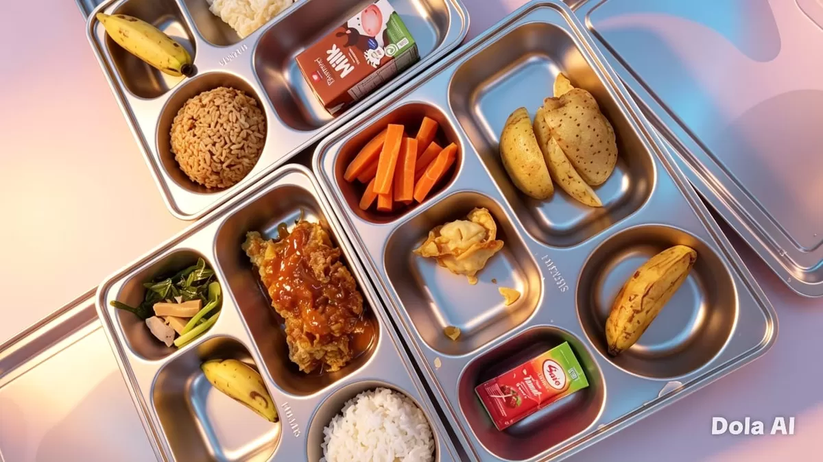 Alasan Kejaksaan Agung menghentikan pendataan Program Makan Bergizi Gratis dijelaskan sebagai upaya mencegah penyalahgunaan setelah masa inventarisasi resmi berakhir. (Dok. Kreasi Dola AI)