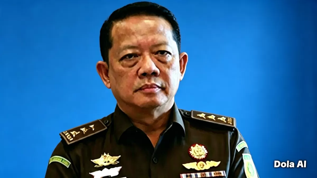 Mantan Jampidsus Kejagung Febrie Adriansyah menjalani pemeriksaan sebagai tersangka dugaan TPPU dalam penyidikan yang masih berlangsung. (Dok. Kreasi Dola AI)