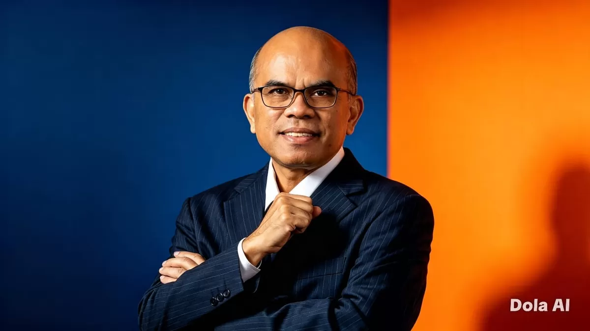 Sekretaris Jenderal Kementerian Keuangan Robert Leonard Marbun menjelaskan belum ada keputusan resmi yang diumumkan Menteri Keuangan mengenai isu tersebut. (Dok. Kemenkeu/ Kreasi Dola AI)