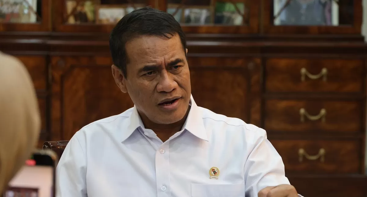Mentan Andi Amran Sulaiman menegaskan komitmen pemerintah memberantas praktik mafia pangan melalui pengawasan yang lebih ketat. (Dok. Kementerian Pertanian )