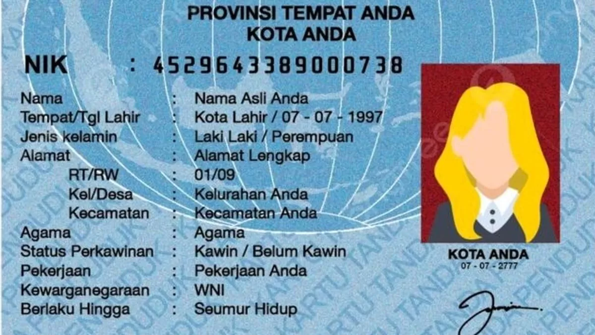 Isi Kolom Pekerjaan di KTP Jangan Sembarangan, Ini Panduan Lengkap 99 Profesi Resmi (ilustrasi/Jakartatrend.com)