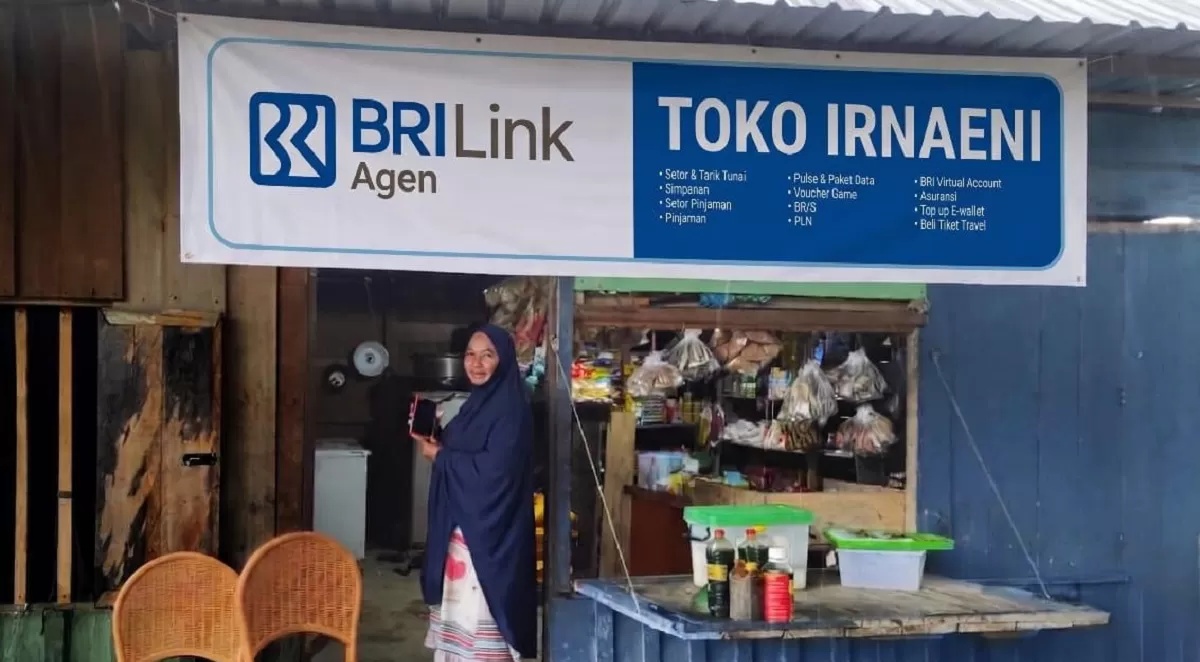 Sebanyak 1,13 juta BRILink Agen menjadi bagian dari upaya memperluas inklusi keuangan. Sepanjang Semester I 2026, jaringan ini mencatat 501 juta transaksi senilai Rp841 triliun. (Dok. BRI)