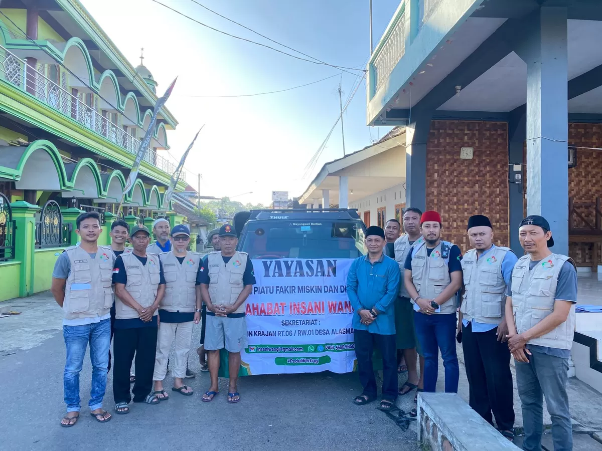 Jelang Idul Fitri 1447 H, Yayasan Sahabat Insani Wangi Salurkan 365 Paket Sembako untuk Yatim dan Duafa di Singojuruh