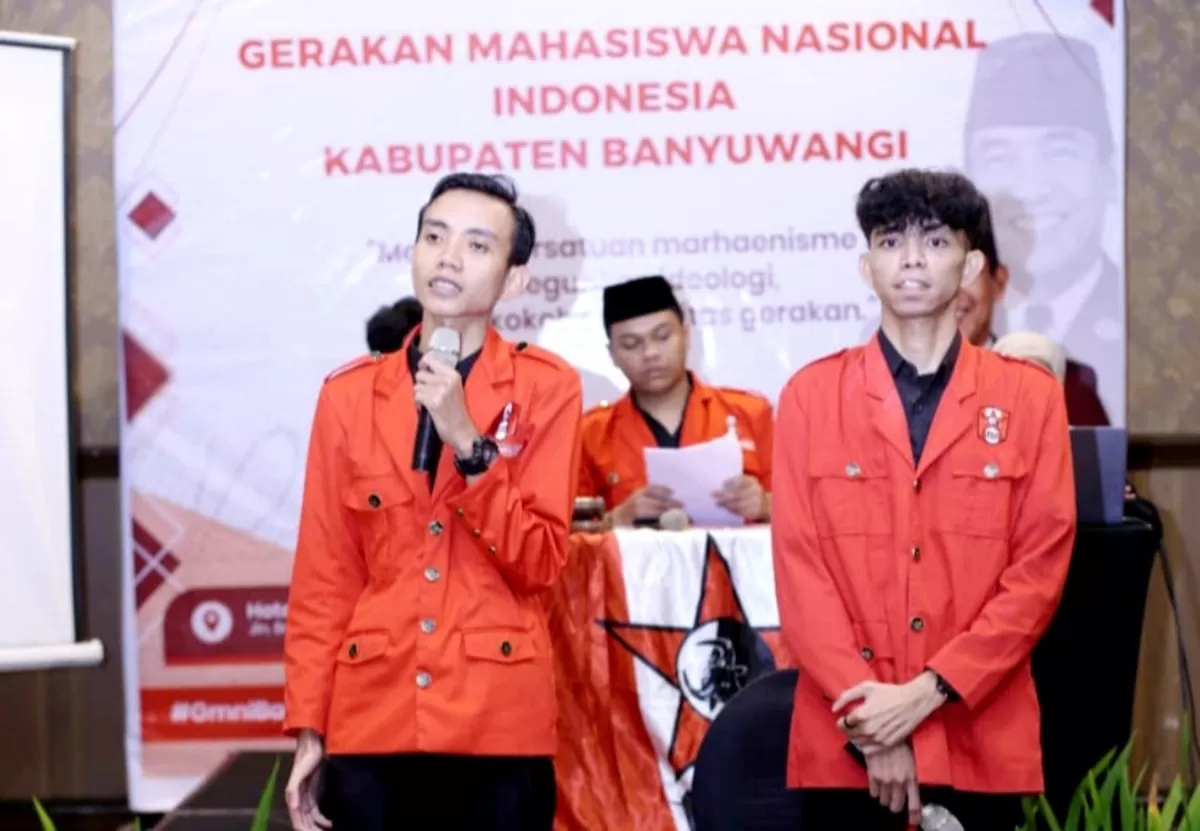 Konfercab Persatuan GMNI Banyuwangi Akhiri Dualisme, Vingky Dwi Putra Jadi Ketua