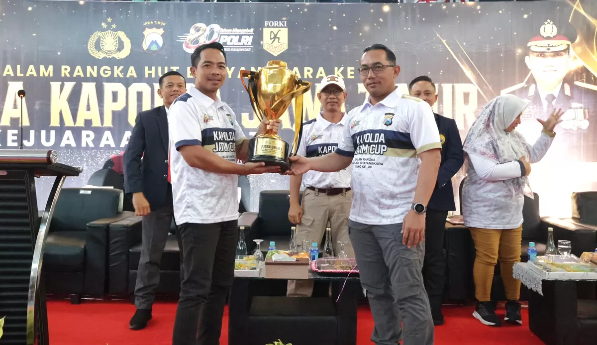 Ratusan Atlet Bertanding, Kejuaraan Karate Piala Kapolda Jatim Jadi Ajang Lahirkan Generasi Berprestasi