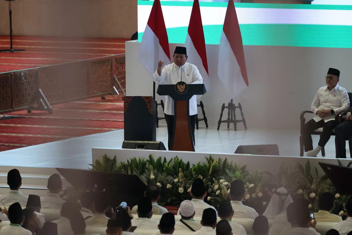 Prabowo Subianto mengapresiasi Majelis Ulama Indonesia (MUI) atas peran strategis dan konsistensinya dalam menjaga stabilitas bangsa, khususnya saat Indonesia menghadapi berbagai situasi sulit. (Foto : ist)