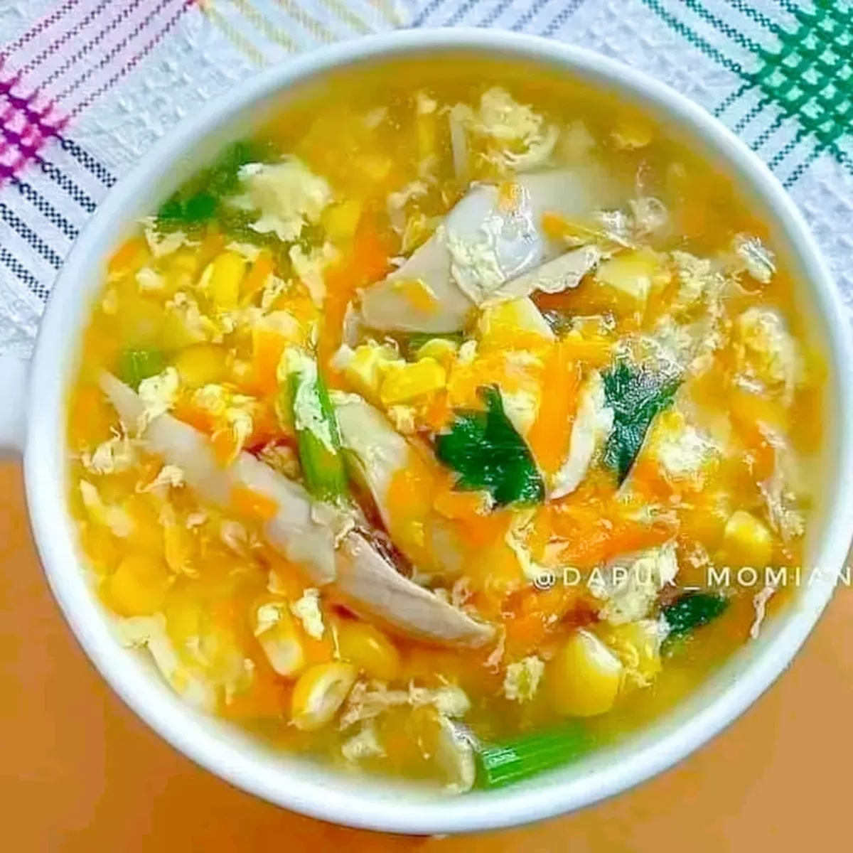 Sup Jagung Ayam Kampung (Foto: Dok. MS)