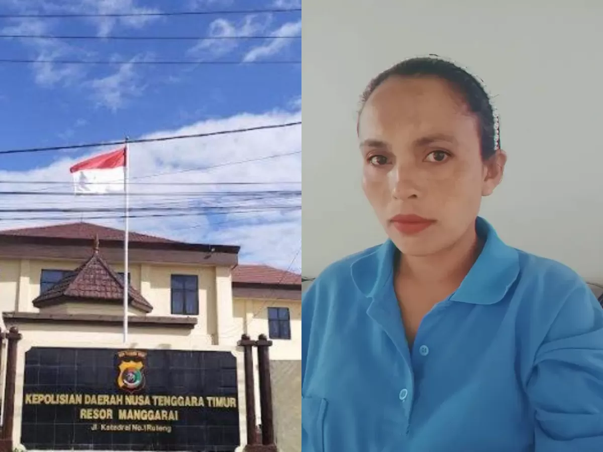 Konten kreator Facebook Rosina Dewi diperiksa oleh Tipidsus Polres Manggarai atas dugaan pencemaran nama baik di media sosial.  (Kolase foto/ Facebook: Rosina Dewi)