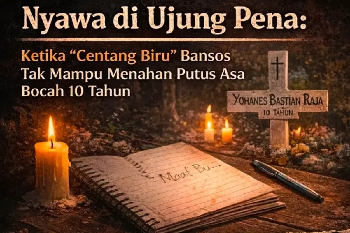 Nyawa di Ujung Pena (Foto:Ilustrasi LM)